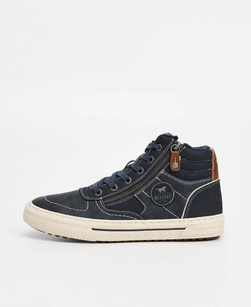 Mustang Synthetic High-Top Sneakers Size 43 – photo 4