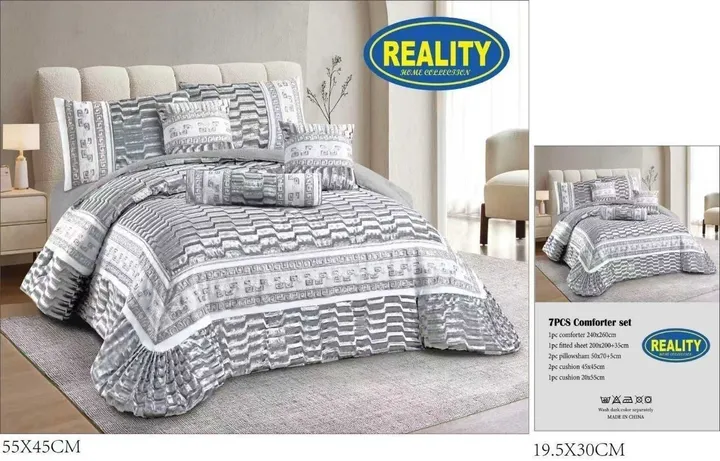 Reality 7 Pcs Comforter Set – photo 5