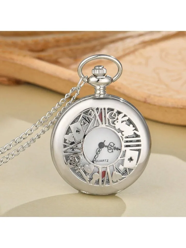 Vintage Classic Large Gear Pocket Watch – photo 7