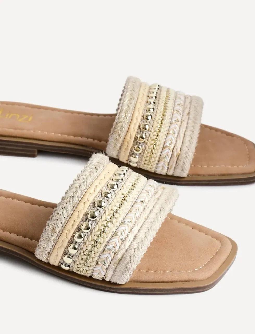 LINZI embellished flat sandals – photo 4