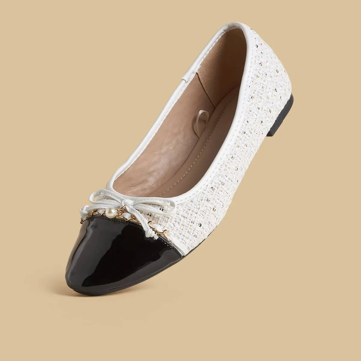 MAX Sequin Embellished Ballerina Shoes – photo 3