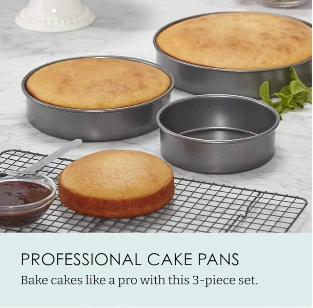 Momcoc Round Cake Pans 3pcs – photo 3